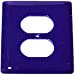 thumbnail image 3 of Aquila Art Verre WP1030-1GR Bleu Cobalt Profond 1 Gang Réceptif, 3 of 3