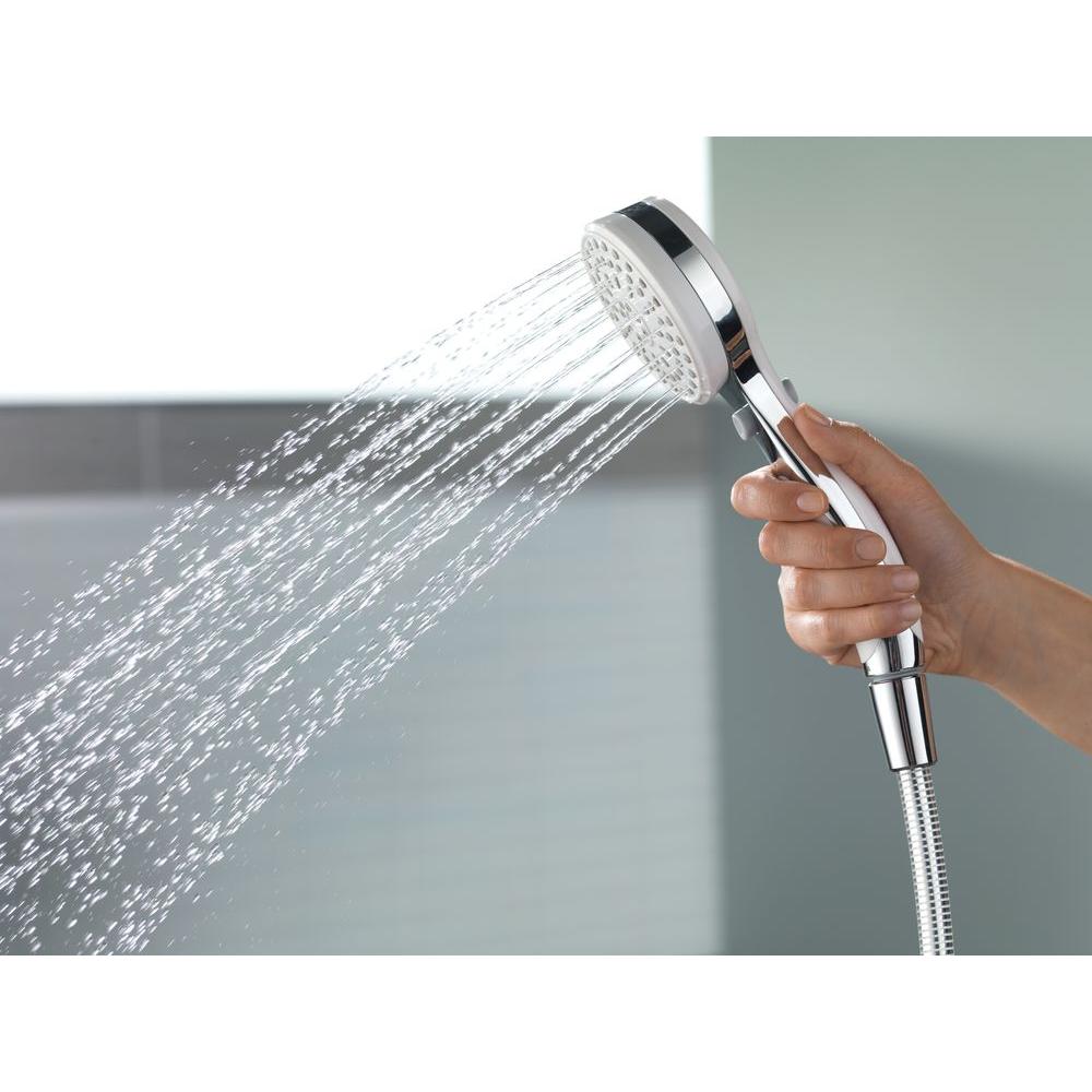 Delta Faucet 75821CWC ActivTouch® 9-Setting Hand Shower, Chrome & White - image 3 of 7