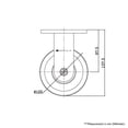 thumbnail image 4 of Carrymaster ACMM-100RF Medium-Duty Rigid Flange Non-Leveling Caster, 4 of 4