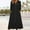 a1000_Black, variant on Womens Long Sleeve Midi Dresses Shirt Dress Party Dresses Outfits,Solid Color Collared Dress for Junior Lightweight