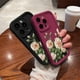 thumbnail image 4 of For Apple iPhone 15 14 13 12 11 Pro Max Case Oil Flowers Silicone Cover For iPhone XS Max XR X 7 8 Plus 14 15 Plus Cases Coque, 4 of 5