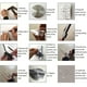 thumbnail image 4 of Reloj de pared Diy sin marco, espejo de superficie 3d Reloj de pared Diseño moderno Relojes de pared silenciosos grandes Pegatinas para sala de estar Dormitorio Decoraciones para el hogar, 4 of 5
