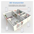 thumbnail image 4 of Capteur Magnétique de Porte, Détecteur de Fenêtre Domestique Sans Fil pour Système d'Alarme, Notifications via Application, Alertes, Sécurité Familiale, Performance Uniforme, 4 of 7