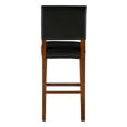 thumbnail image 4 of Linon Bristol 30" Bar Stool, Black, 4 of 14