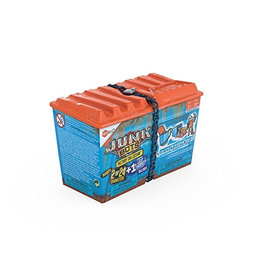Hexbug Junkbots Factory Collection Alley contenedor, juguetes sorpresa en cada caja jajaja HEXBUG HEXBUG