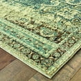 thumbnail image 3 of 5â€™x8â€™ Blue and Ivory Medallion Area Rug, 3 of 3