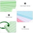 thumbnail image 2 of 1 Set Index Cards with Holes Punched Flash Cards with Rings Studying Note Cards for Adults, 2 of 5