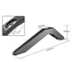 thumbnail image 2 of 2x Tv Stand Legs With Screws Black Replacement Support Television Stand Base, 2 of 5