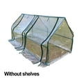 thumbnail image 7 of Greenhouse Flower Garden Shed Frame Tunnel Green House 180x90cm，120x60cm., 7 of 7