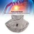 thumbnail image 4 of Wearable Neck Shoulder Heating Pad for Neck Shoulders,3 Levels Temp Timing Relaxing Electric Heated Pad for Back Abdomen Relax, 4 of 9