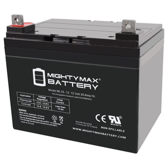 12V 35AH SLA Battery for Toro Titan ZX6020 Zero-Turn Mower