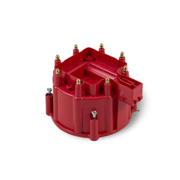 8-Cylinder HEI Distributor Cap - Red