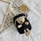 thumbnail image 5 of De lona Casual bolso mujer bolsas oso de peluche Cuco decoración Likrtyny chicas bolsas de mensajero de hombro mujer diario pequeñas bolsas bolsos de hombro, 5 of 6