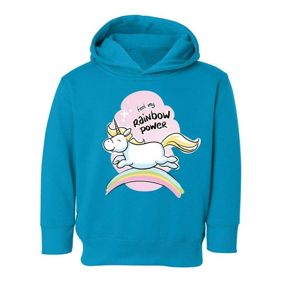 Rainbow Power, Cute Unicorn Hoodie Toddler -Image by Shutterstock,  2 Toddler