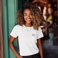 thumbnail image 3 of Dalix Be Kind Everyday Tee Lightweight Short Sleeve Summer Shirt Womens in White 2XL XX-Large, 3 of 5
