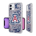 thumbnail image 2 of Arizona Wildcats iPhone Paisley Design Clear Case, 2 of 7