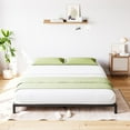 thumbnail image 2 of Huisuilinss Metal Platform Bed Frame Queen Size,Twin Bed Frame,Full Size Bed Frame With Under Bed Storage,No Box Spring Needed,Steel Slat Mattress Foundation,Easy Assembly,No Noise And No Shaking, 2 of 8