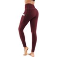 thumbnail image 5 of oqasdz Leggings for Women Solid Color Quick Drying Capris Tights with Pocket Seamless Sports Yoga Pants XL, 5 of 5