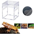 thumbnail image 5 of Reptile, Spider, Lizard, Scorpion Habitat with Anti-Escape Design Transparent Acrylic Insect Feeding & Breeding Enclosure, 5 of 5