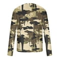 thumbnail image 5 of DDAPJ pyju Long Sleeve T-Shirts for Men Camouflage Graphic Tees Big and Tall Camo T Shirts Lightweight Casual Hiking Shirt Workout Athletic Tactical Tee Tops Khaki XXXXXL, 5 of 6