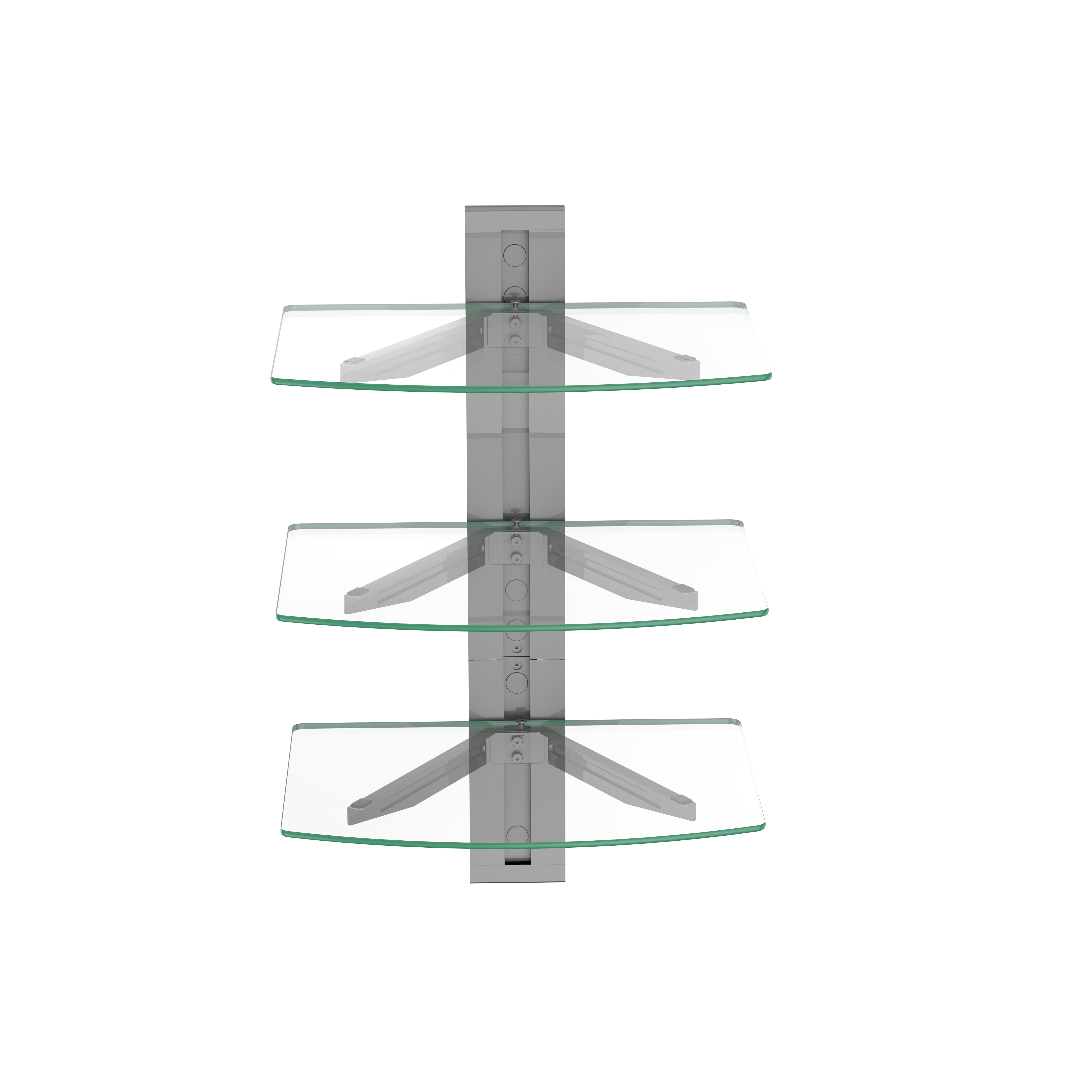 WALI Floating Entertainment Center Shelves, Holds Up to 17.6lbs, TV