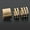 Gold, variant on 3 Pcs/Set Open Rings Midi Finger Knuckle Stack Rings Charms Xmas Gift Alloy Silver
