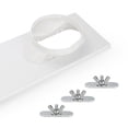 thumbnail image 4 of Inteprter Kit de parabrisas de aire acondicionado portátil, tubo adaptador de placa de viento ajustable, accesorio de actualización profesional para Electrodomésticos Inteprter HA073294-00B, 4 of 6