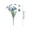 Blue, variant on Artificial Flowers, Fake Flower With Butterfly, Silk Floral Picks for Living Room, Table Centerpiece, Wedding Decoration, Party Scene Arrangement Art