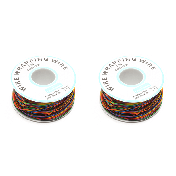 Cable Cobre Estañado 250M 30AWG Electrónico para Envolver Cables (colorido)