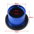 thumbnail image 5 of NS Motorcycle Air Filter Cup With Net, 50mm Carburetor Air Filter Horn Cup Funnel Velocity Stack CNC Aluminium Alloy Red For PWK 21mm, 24mm, 26mm, 28mm, 30mm, PE 28mm, 30mm Carburetor, 5 of 5