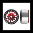 thumbnail image 2 of 4Pcs 1.9 Metal Beadlock Rueda Hub Llanta para 1/10 RC TRX4 SCX10 SCX10-II 90046 SCX10-III AXI03007 D90 Red, 2 of 6