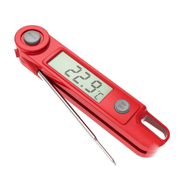 Wei Digital Instant Read Meat Thermometer Kitchen Cooking Food Candy Thermometer with Backlight and Magnet for Oil Deep Fry BBQ Grill Smoker Thermometer