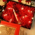 thumbnail image 3 of HLONK Feildoo 50g Filler Shred Paper Craft Shredded Basket Grass Shred Paper Craft Crinkle Cut Paper Shred Filler Raffia Paper Shreds Strands Shredded Crinkle Confetti for Gift Wrapping-R, 3 of 10