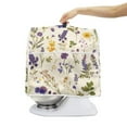 thumbnail image 4 of ZIATUBLES Stand Mixer Dust Cover Comfort Polyester Kitchen Appliance Decor Cover Compatible with 4.5-5 Quart Washable Home Accessories with Front Pockets, Floral, 4 of 7