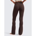 thumbnail image 2 of Pantalones CRZ YOGA Butterluxe Mini Acampanados Tiro Alto 80 cm Marrón S, 2 of 6