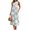 Gray, variant on Tqcoqu Womens Summer Boho A-Line Maxi Dress Casual Color Block Sundress Sleeveless Beach Vacation Coverups