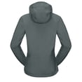 thumbnail image 5 of Little Donkey Andy Women's High-performance Waterproof Rain Jacket Ultra Lightweight Outdoor Rain Coat Shell Grey XXL, 5 of 7