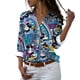 thumbnail image 2 of Disney-Camiseta de manga larga con botones para mujer, camisa informal con solapa y estampado 3D de Mickey, Minnie, Pato Donald, estilo Harajuku, y2k, novedad de 2022, 2 of 4