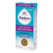 Replens Long Lasting Vaginal Moisturizer 14 Applications - 35g