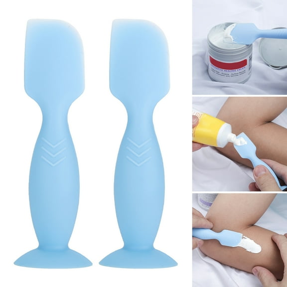 Tnobhg Silicone Diaper Cream Applicator with Suction Cup Easy to Use Comfortable Flexible Reusable Spatula for Home