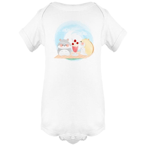 Hamster Date Bodysuit Infant -Image by Shutterstock,  6 Months