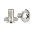 thumbnail image 1 of Tornillos de máquina Unique Bargains, M5x8mm Tornillo Phillips, Acero inoxidable 304, Sujetadores Tornillos 50Pcs, 1 of 3