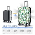 thumbnail image 4 of Pofeuu Cactus Plants1 Print Luggage Suitcase Cover Protector Luggage Washable Covers Aesthetic for 18/24/28/32 inch Luggage（No luggage included）-X-Large, 4 of 7