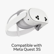 Meta Quest 3S Breathable Facial Interface — Works with Meta Quest 3S — Increases Comfort — Installs in Seconds