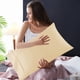thumbnail image 4 of CaiYueKe Premium Soft Brushed Microfiber Pillowcase Set 2 Pack - Hypoallergenic Cooling Breathable Pillow Covers with Envelope Closure, Hotel Bedding Accessories for Home, 4 of 6