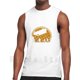 thumbnail image 3 of Camiseta sin mangas Stranger Moon Chaleco 100 % algodón Años 80 Moon Waffles Netflix Hawkins Upside Down Eleven Demogorgon Things Años 80, 3 of 5