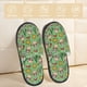 thumbnail image 2 of Balery Vintage Sugar Skull Pantuflas de Casa de Felpa Silenciosas con Diseño Estampado, Zapatillas Cómodas Antideslizantes de Algodón para Interior-Large, 2 of 8