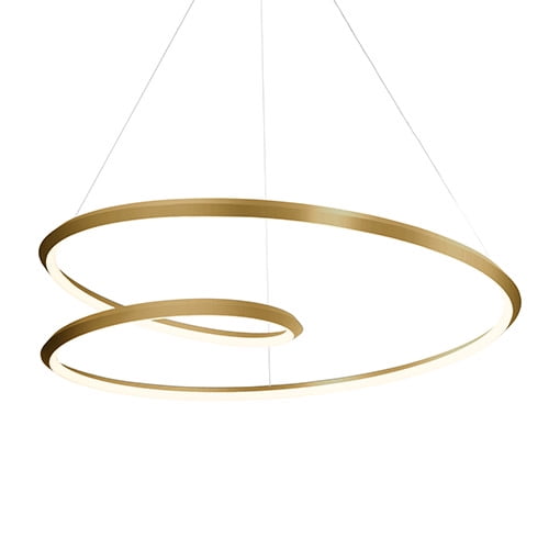 Kuzco Lighting Pd22339 Ampersand 39 Wide Led Abstract Chandelier Brass Com Led Abstract Chandelier Brass, How To Make Bubbles Chandelier In Minecraft Water
