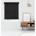 thumbnail image 2 of Linen Avenue Custom Cordless Cassette 5% Solar Roller Shade, 37 W x 66 H Black, 2 of 6