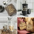 thumbnail image 7 of VEELIKE 15.7"x118" Glossy Metallic Gold Mirror Adhesive Vinyl Roll, Peel and Stick Gold Vinyl Wallpaper, Chrome Vinyl Wrap for Walls Cabinets Crafts Car Decals, Non Glass Reflective Mirror Stickers, 7 of 7